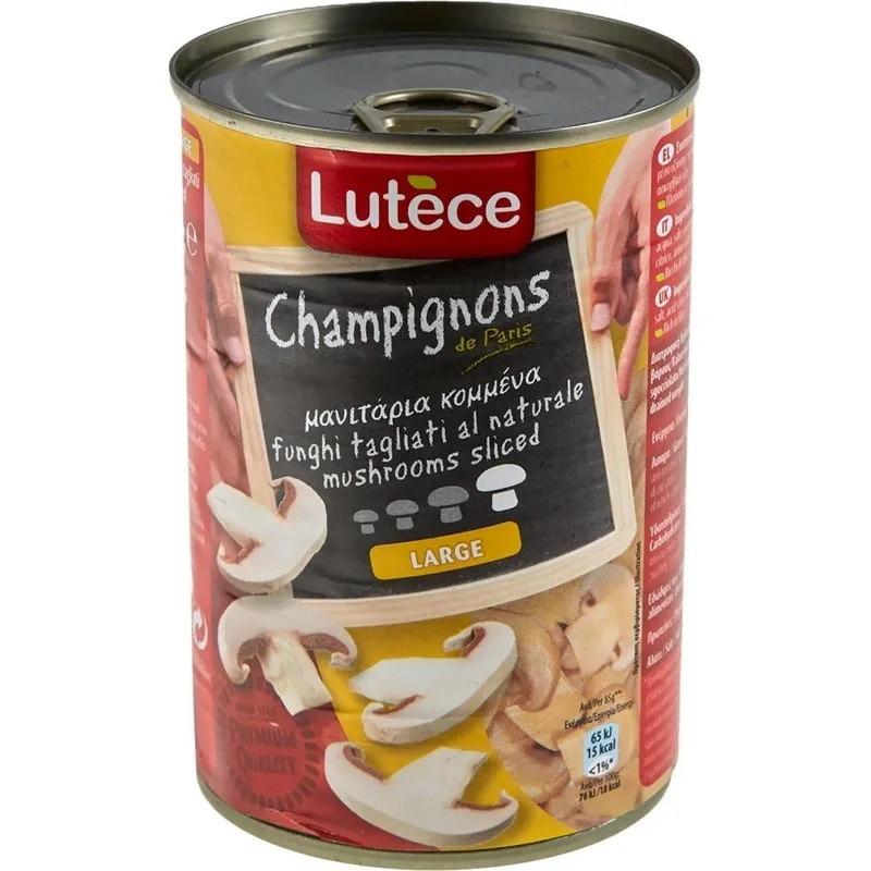 Lutece Μανιτάρια Τεμαχισμένα 400gr
