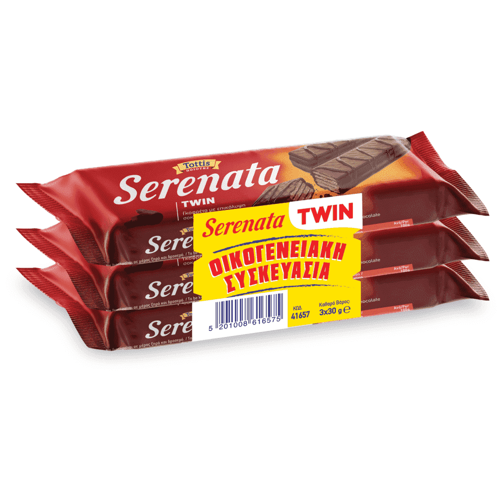 Serenata Twin Γκοφρέτα 3x30gr