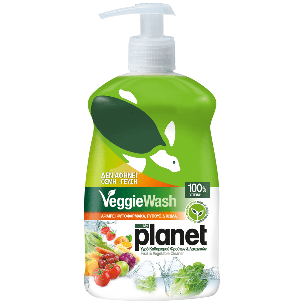 Planet Υγρό Καθαρισμού Φρούτων & Λαχανικών 450ml