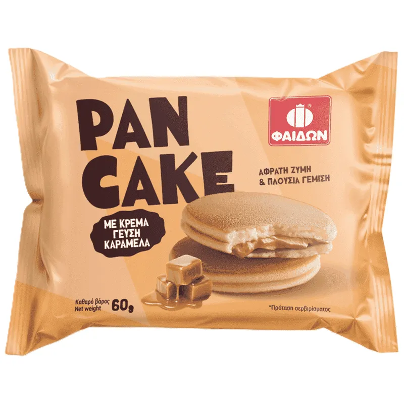 Φαίδων Pancake Με Κρέμα Καραμέλας 60gr