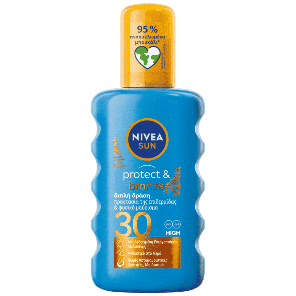 Nivea Sun Protect & Bronze SPF30 200ml