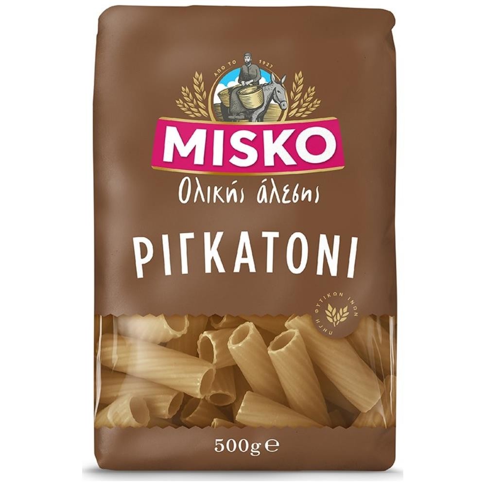 Misko Ριγκατόνι Ολικής Άλεσης 500gr