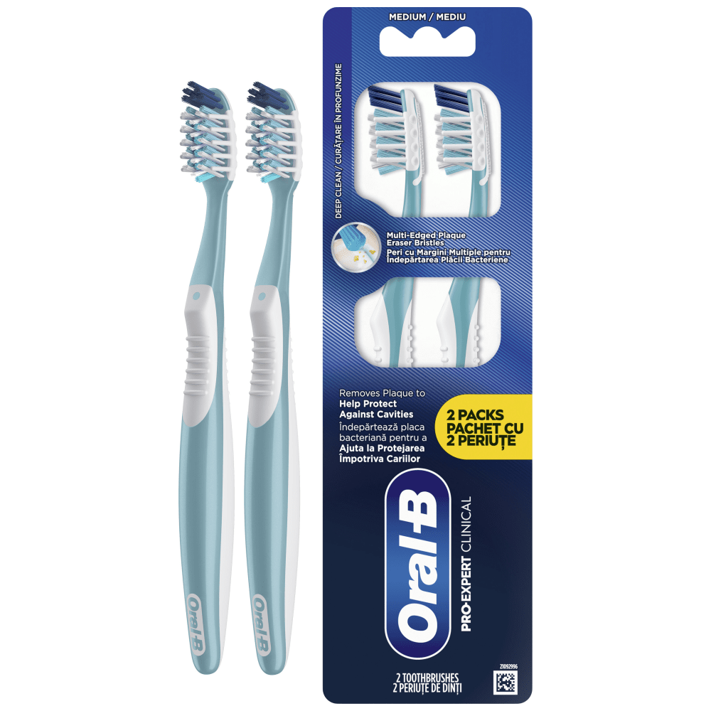 Oral-B Οδοντόβουρτσα Pro Clean Clinical 35M 2τεμ