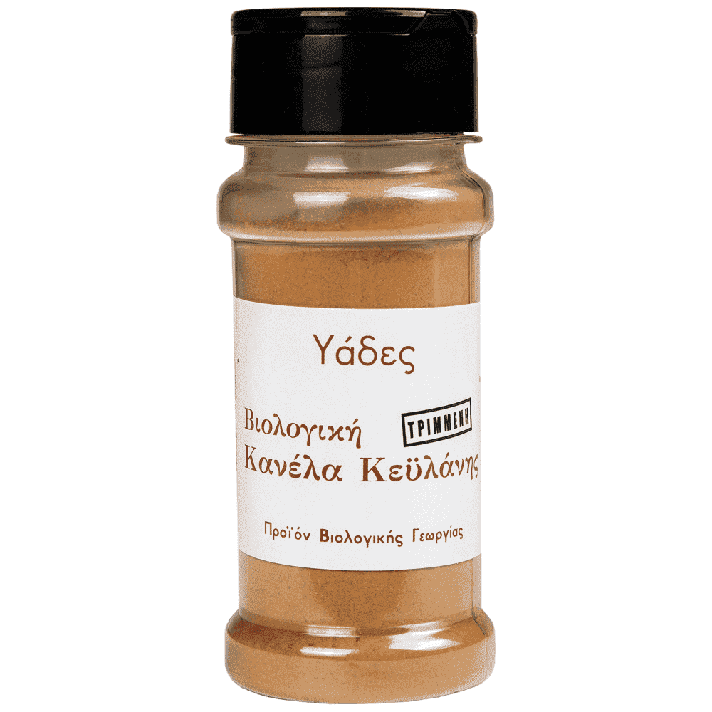 Υάδες Κανέλα Κεϋλάνης Bio Σε Βάζο 40gr