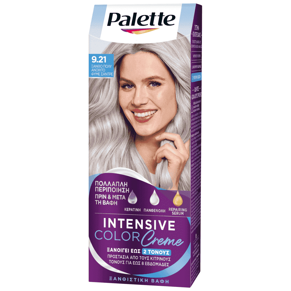 Palette Βαφή Μαλλιών Ξανθό Πολύ Ανοιχτό Φυμε Σαντρέ Νο 9.21
