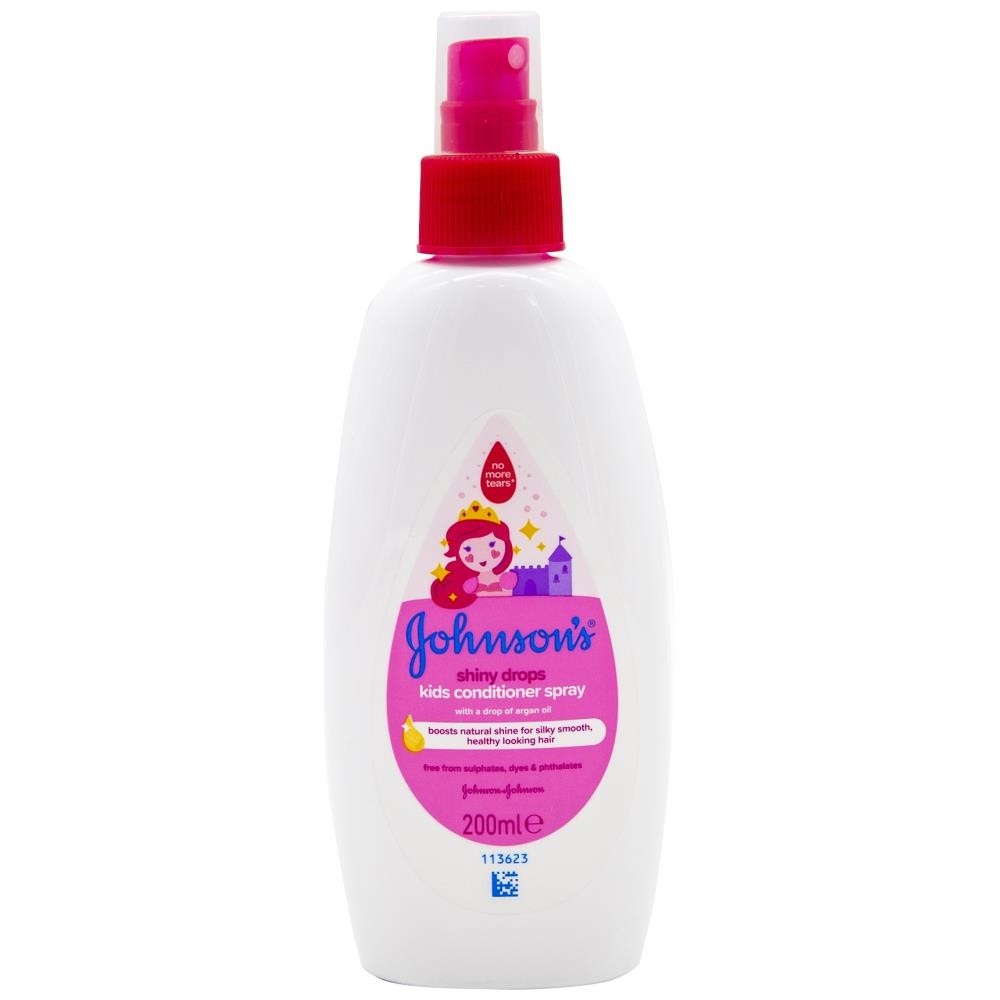 Johnson's Kids Conditioner Spray Shiny Drops 200ml