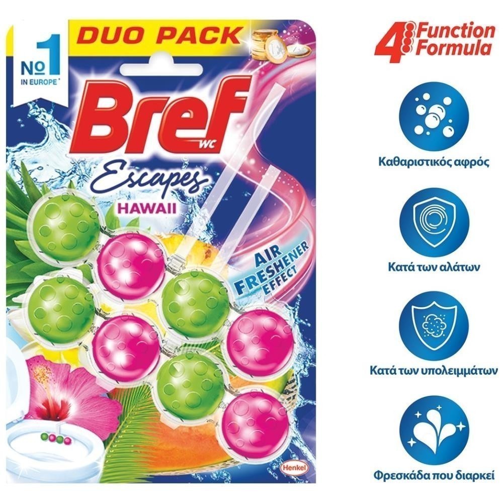 Bref WC Hawaii Duo 50gr 2τεμ