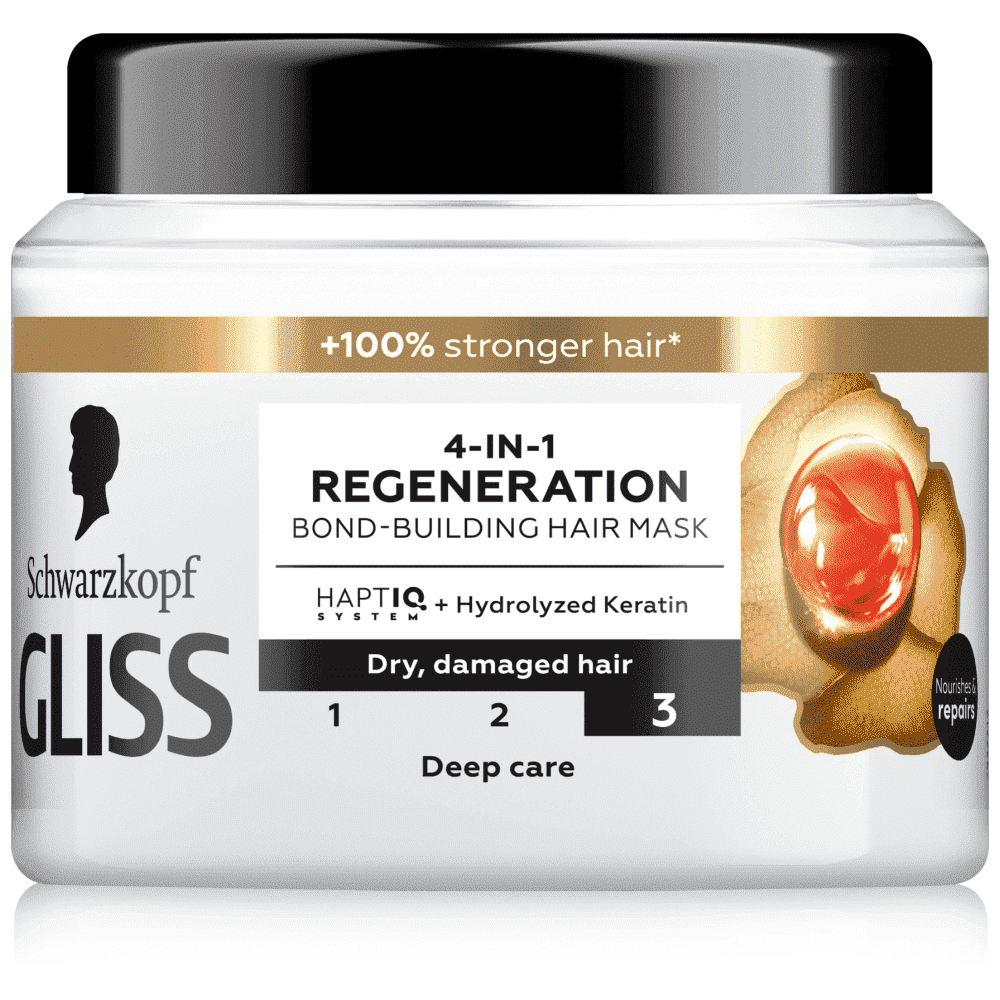Gliss 4in1 Μάσκα Μαλλιών Bond Building Regeneration 400ml