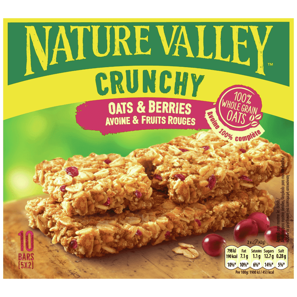Nature Valley Bars Oats & Berries 5τεμ