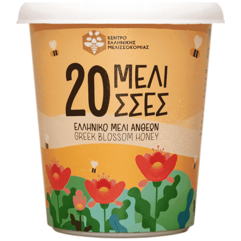 20 Μέλισσες Μέλι Άνθεων Ελληνικό 500gr