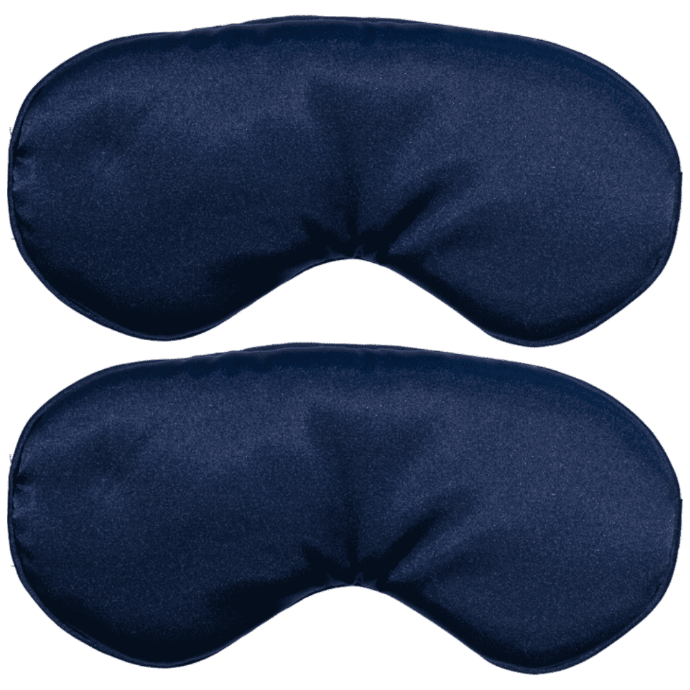 Pierre Cardin Μάσκα Ύπνου Μπλε 20x10 5cm Σετ 2τεμ