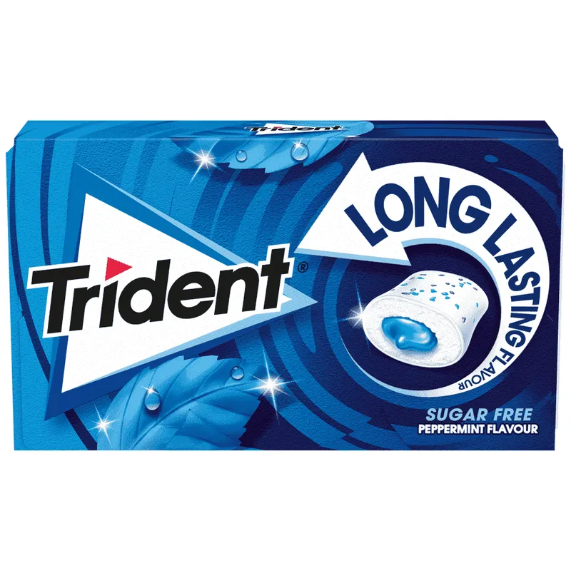 Trident Τσίχλα Long Μέντα 22gr