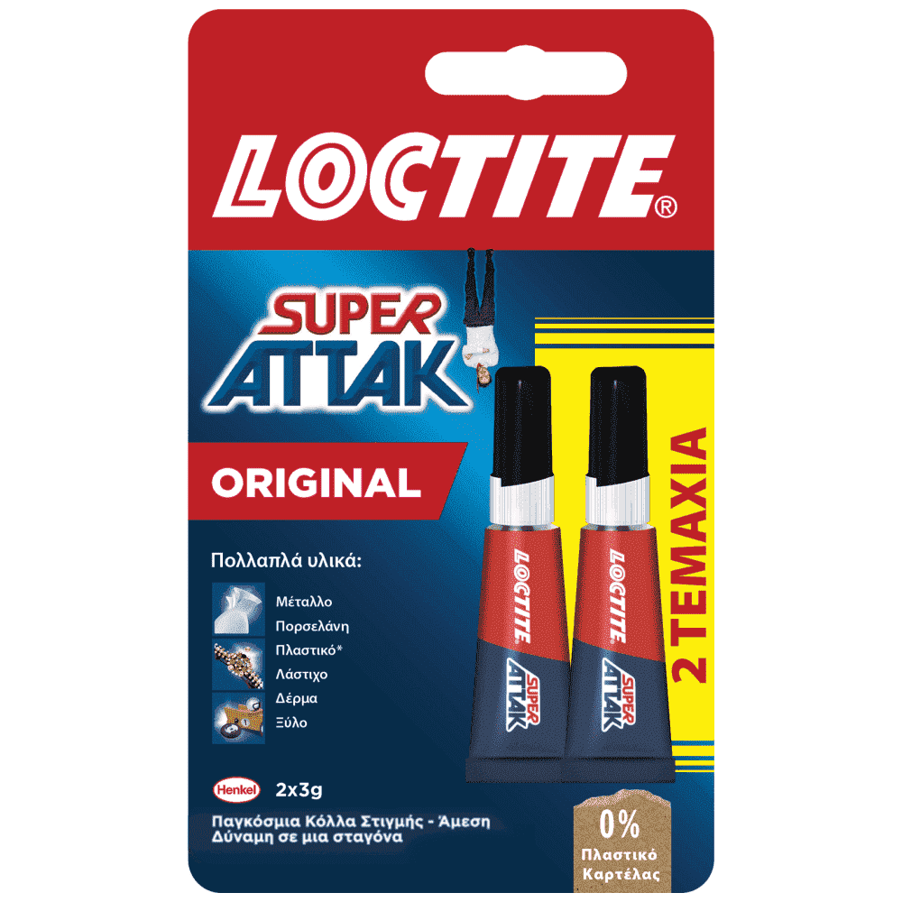 Loctite Super Attak Original 2x3gr