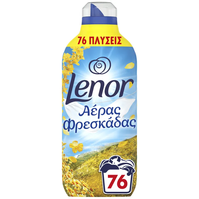 Lenor Μαλακτικό Ρούχων Ολάνθιστα Λιβάδεια 76μεζ. 1064ml
