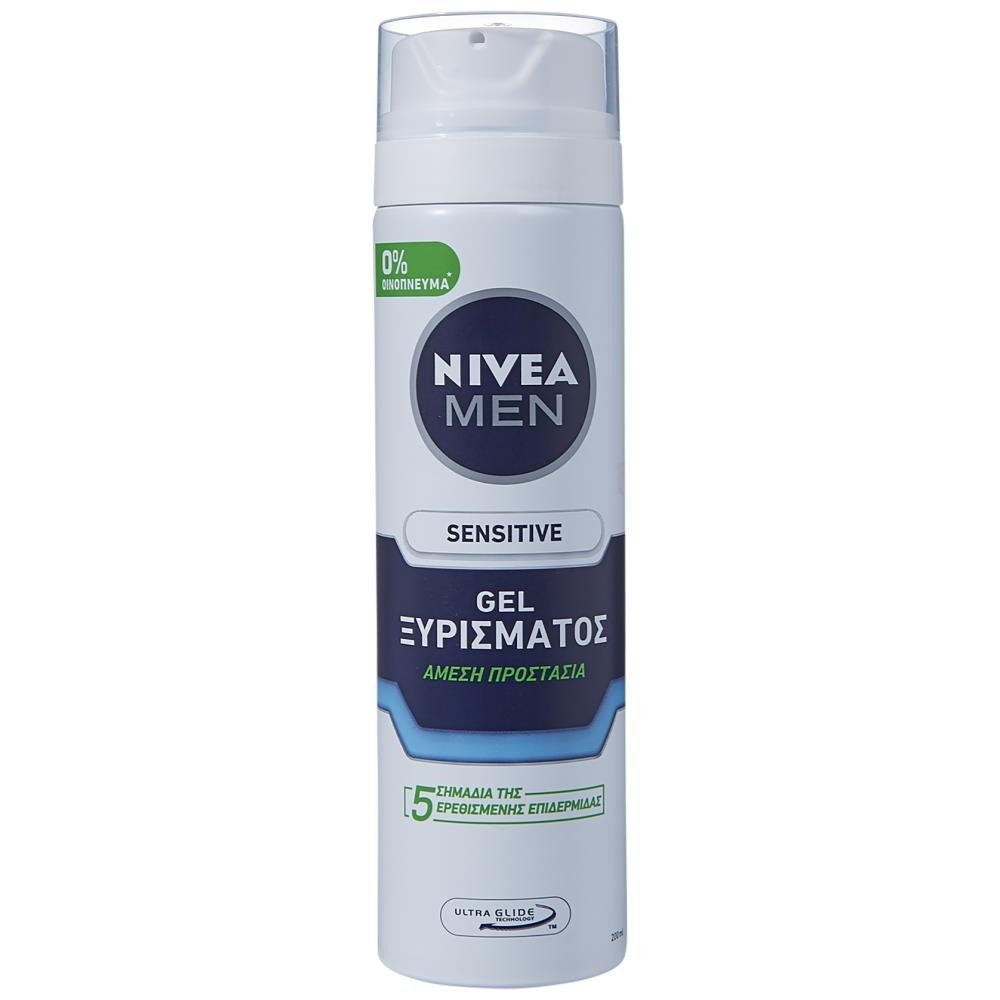 Nivea Men Gel Ξυρίσματος Sensitive 200ml