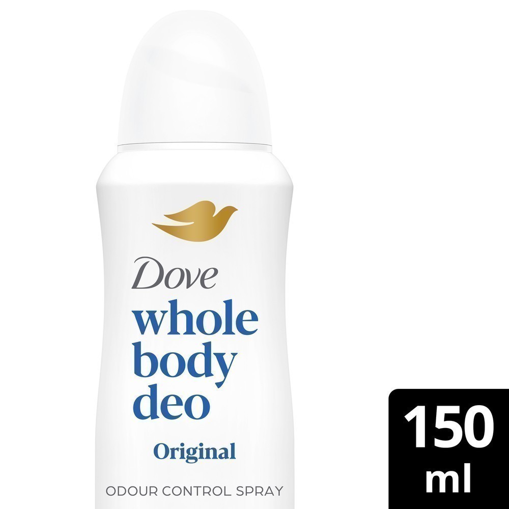 Dove Whole Body Deo Spray Original 150ml