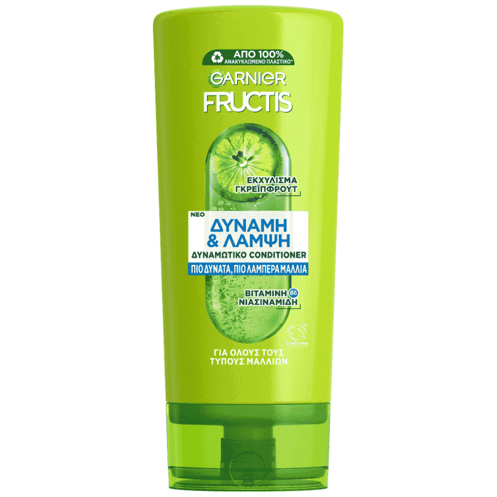 Fructis Conditioner Δύναμη & Λάμψη 200ml