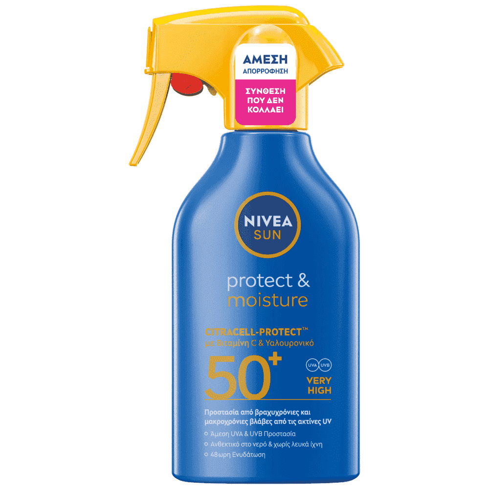 Nivea Sun Protect & Moisture Trigger Spray Spf50+ 250ml