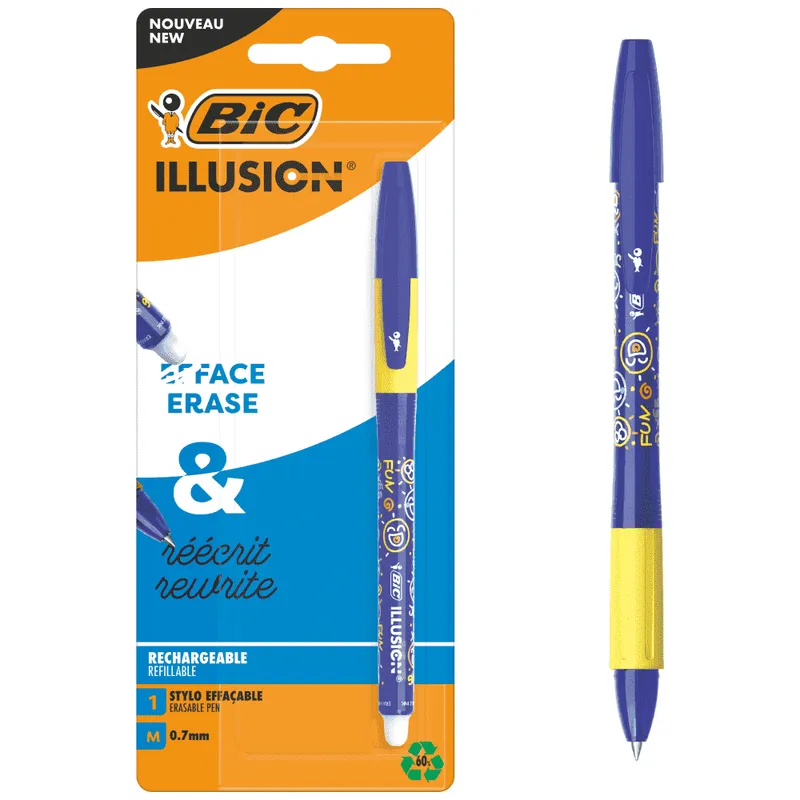 Bic Στυλό Illusion Gel Blue Βl1