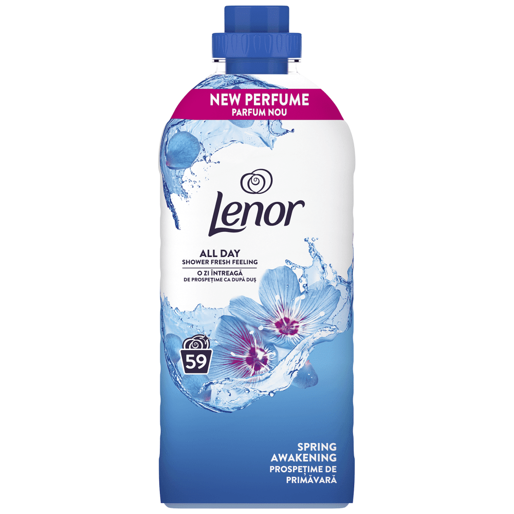 Lenor Mαλακτικό Ρούχων Ανοιξιάτικη Aύρα 59μεζ 1,20lt