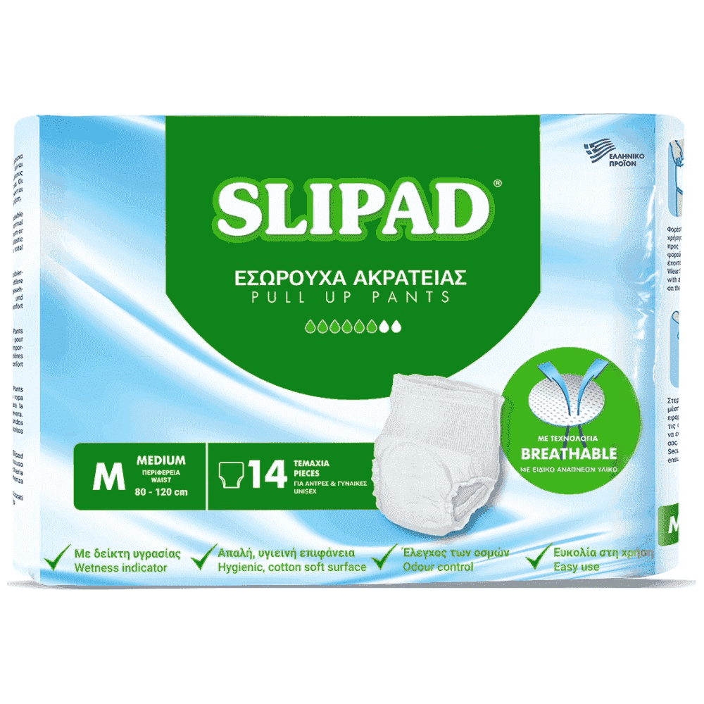 Slipad Pants Εσώρουχα Ακράτειας Medium 14τεμ