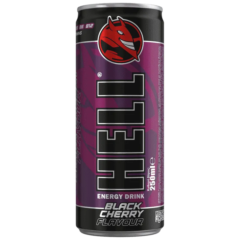Hell Energy Drink Black Cherry 250ml