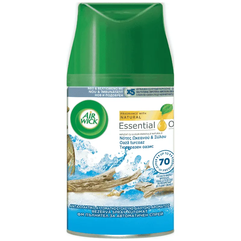 Airwick Freshmatic Ανταλλακτικό Turquoise Oasis 250ml
