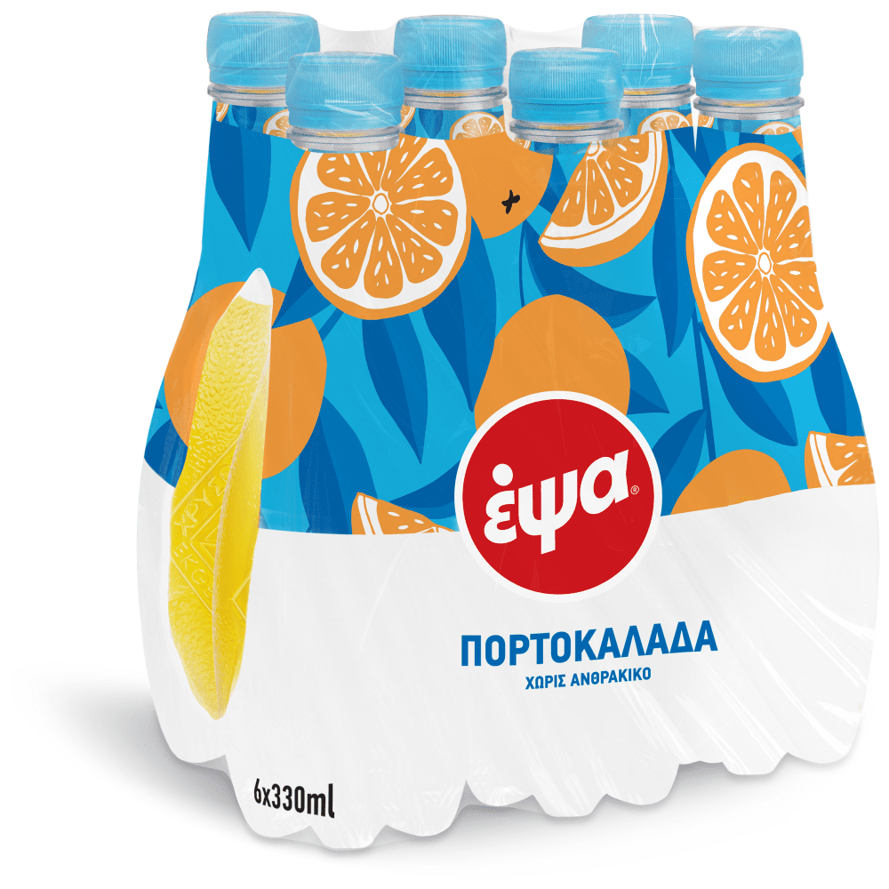 Εψα Πορτοκαλάδα Μπλε 330ml 6τεμ