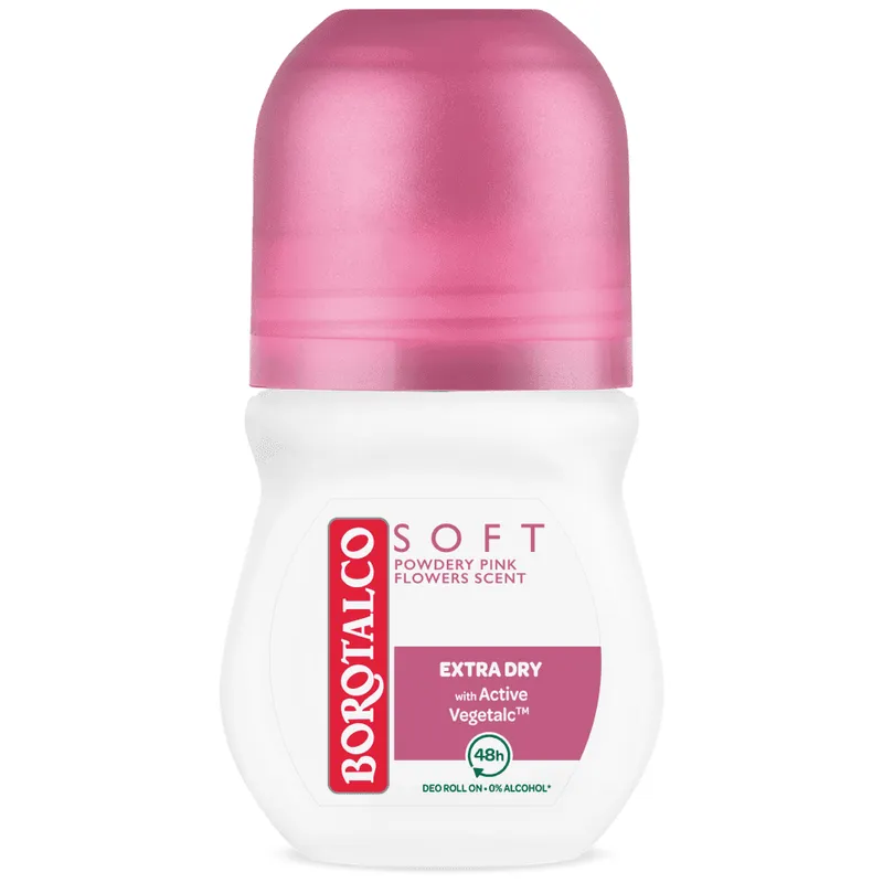 Borotalco Αποσμητικό Σώματος Soft Roll on 12/50 ml