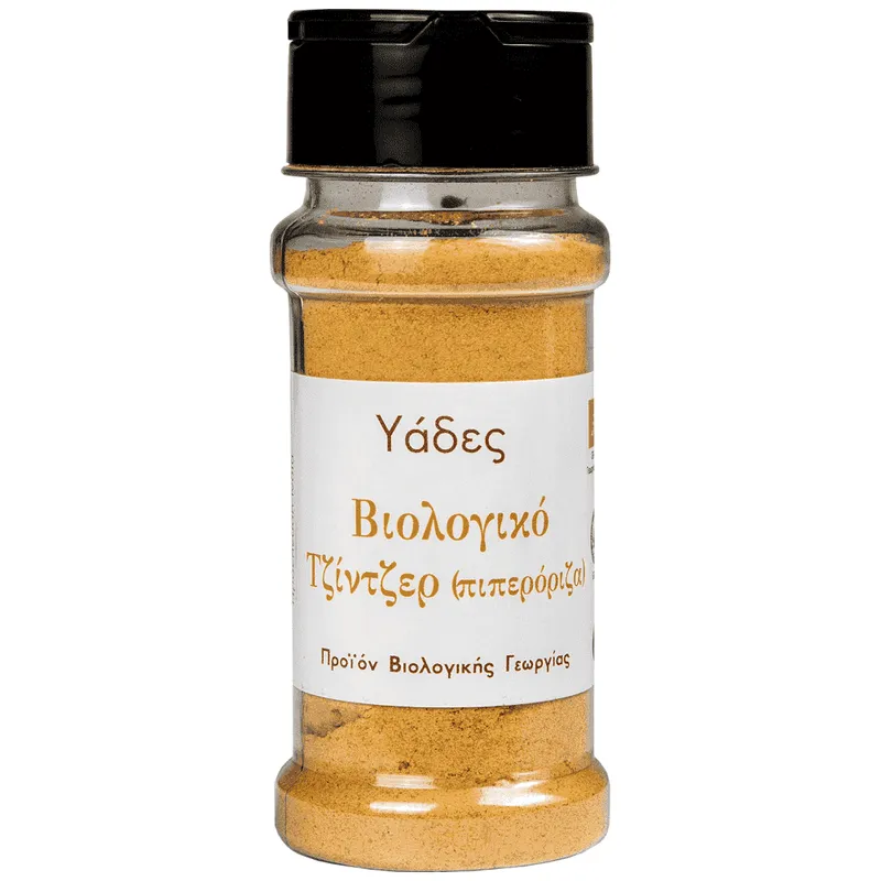 Υάδες Τζίντζερ Bio Σε Βάζο 40gr