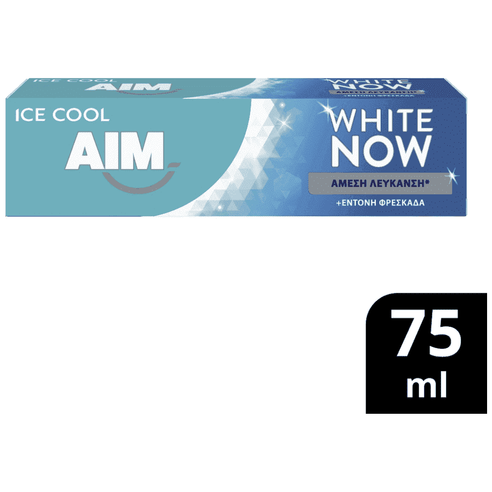 Aim Οδοντόκρεμα White Now Ice Cool Mint 75ml