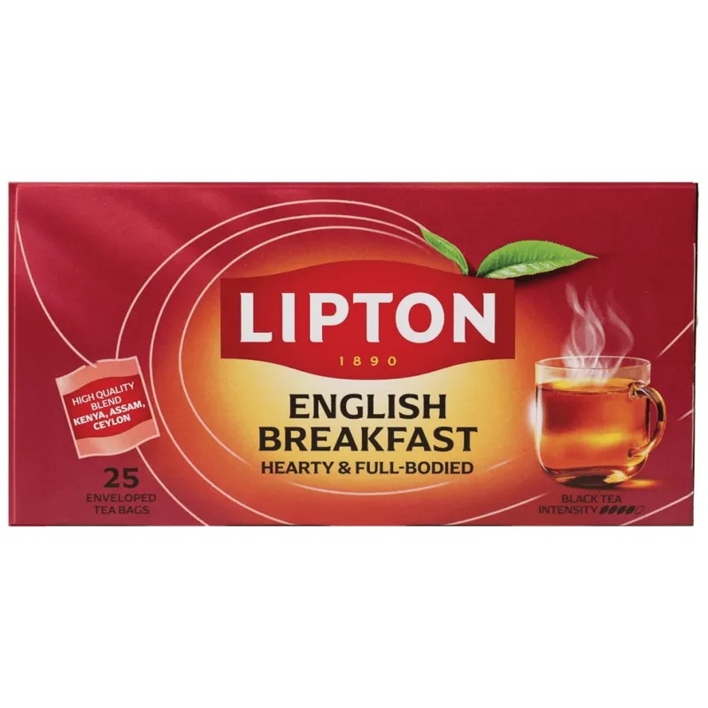 Lipton Mαύρο Τσάι English Breakfast 50gr 25τεμ