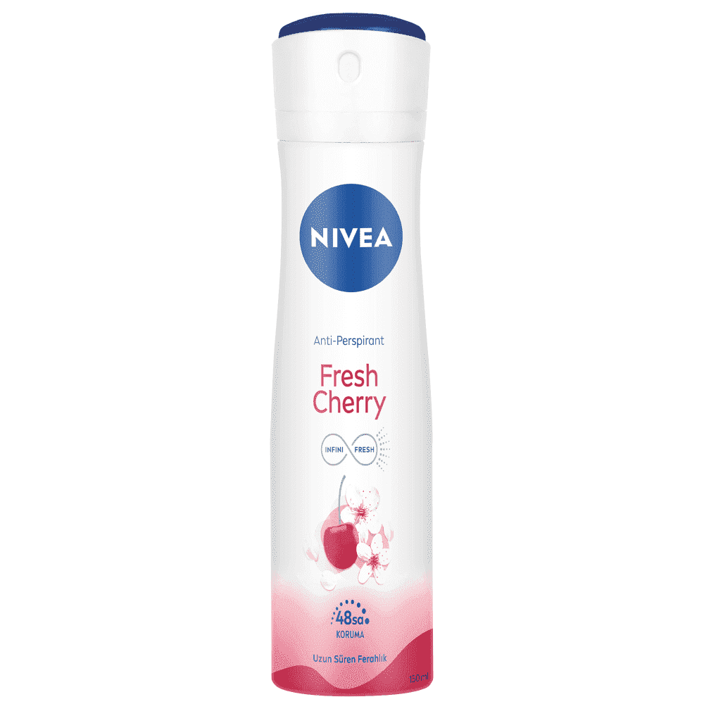 Nivea Αποσμητικό Σώματος Σπρέυ Γυναικείο Cherry 150ml