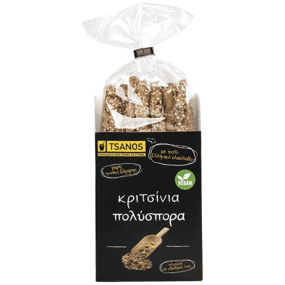 Τsanos Kριτσίνια Πολύσπορα 120gr