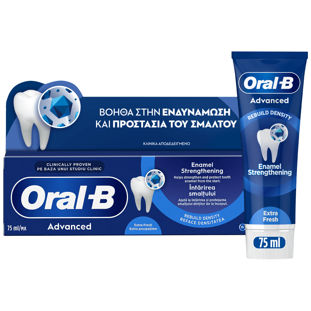 Oral b Adv Enamel Strenght Οδοντόκρεμα 75ml