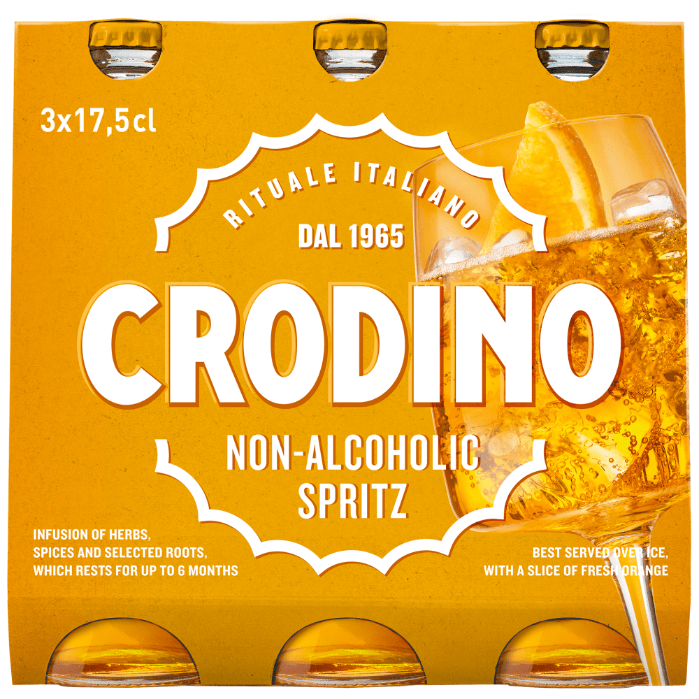 Crodino Non Αlcoholic Spritz 3x175ml