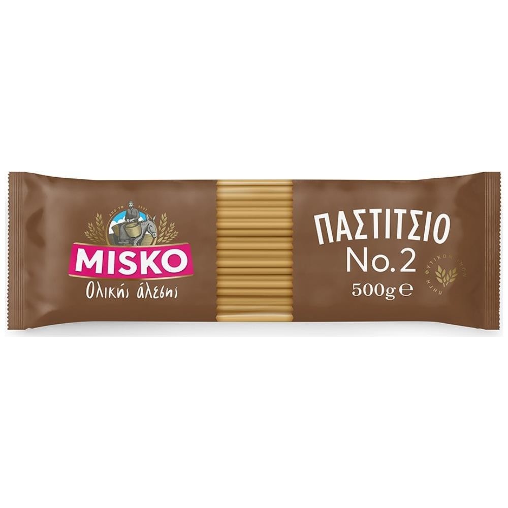 Misko Παστίτσιο Νο 2 Ολικής Άλεσης 500gr