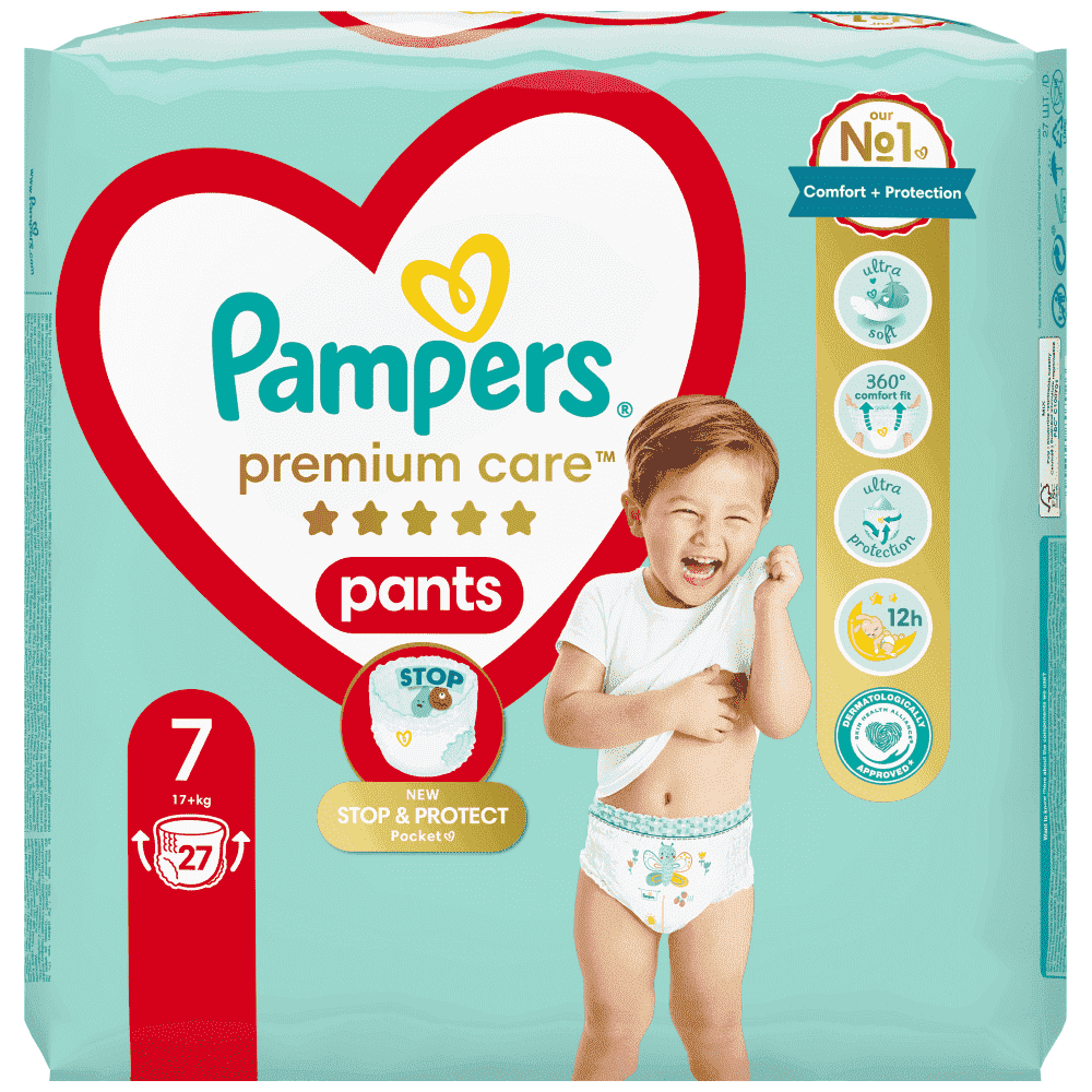 Pampers Premium Care Pants N.7 27τεμ