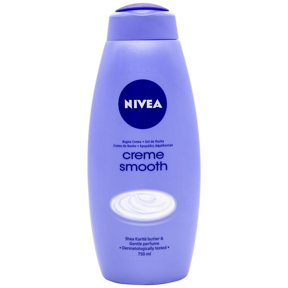 Nivea Κρεμώδες Αφρόλουτρο Creme Smooth 750ml