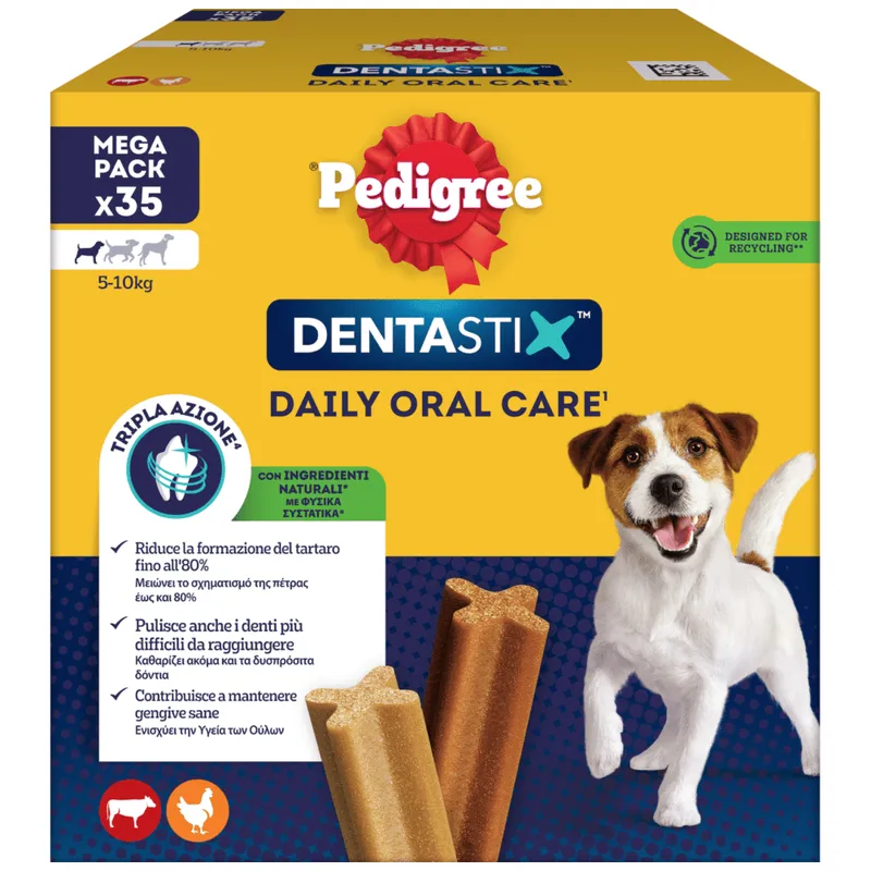 Pedigree Dentastix Μπισκότα Small 5x110gr