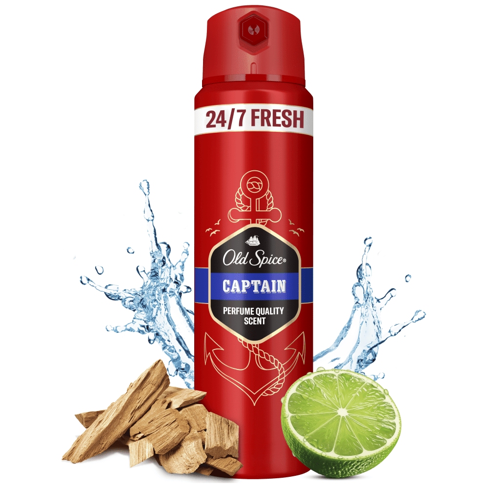 Old Spice Captain Αποσμητικό Σώματος Σπρέυ 150ml