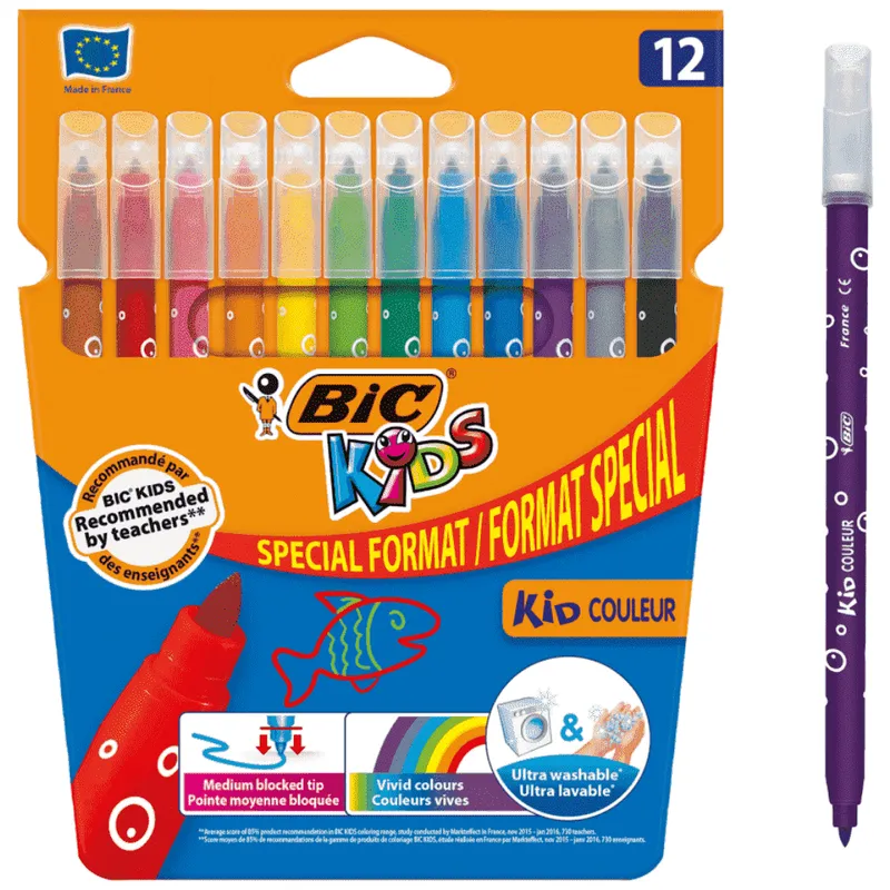 Bic Kids Μαρκαδόροι Coleur Special Format