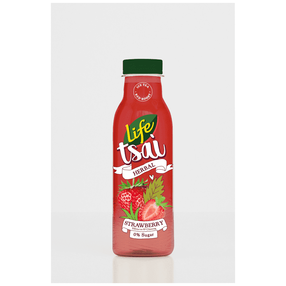Life Τσάϊ Φράουλα 500ml