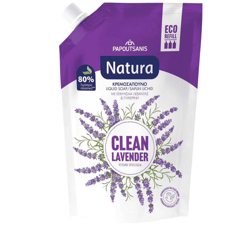 Natura Ανταλλακτικό Υγρό Κρεμοσάπουνο Ανταλλακτικό 750ml