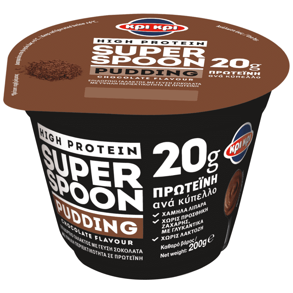 Κρι Κρι Super Spoon Pudding Σοκολάτα 200gr