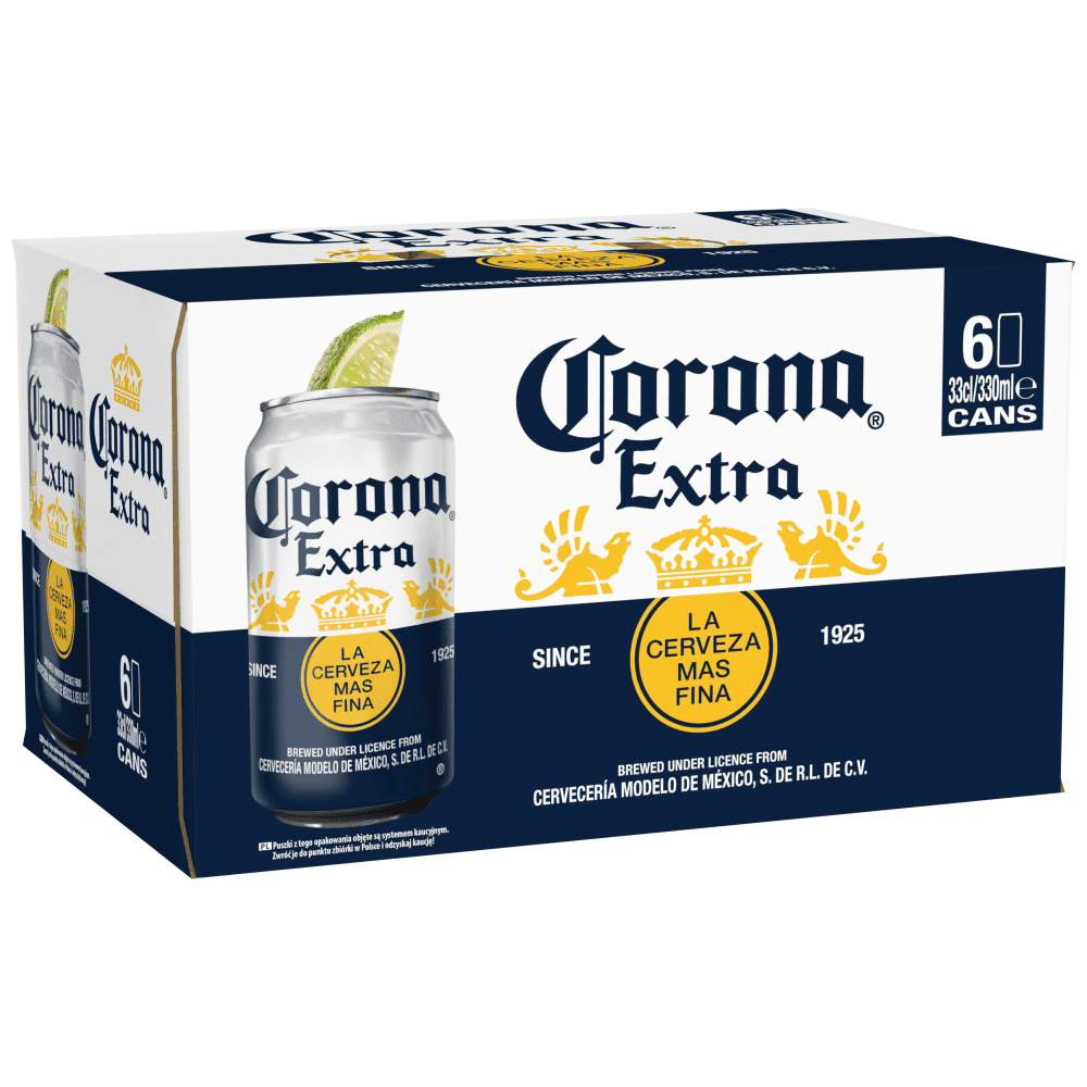 Corona Μπίρα Κουτί 330ml 6τεμ