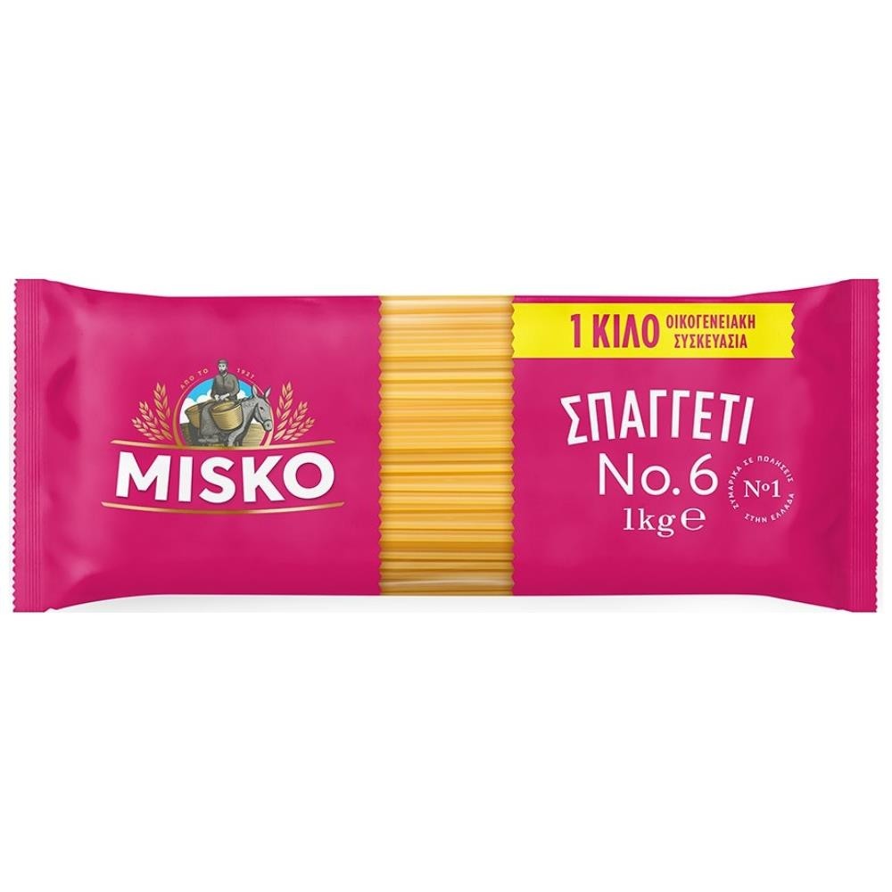 Misko Σπαγγέτι Νο 6 1kg