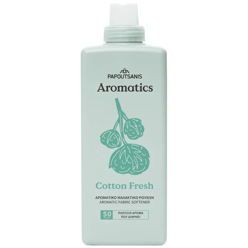 Aromatics Μαλακτικό Ρούχων Συμπυκνωμένο Cotton Fresh 50μεζ. 1000μml
