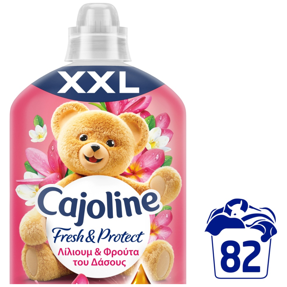 Cajoline Συμπυκνωμένο Μαλακτικό Red Fruits 1,725lt 82Μεζ