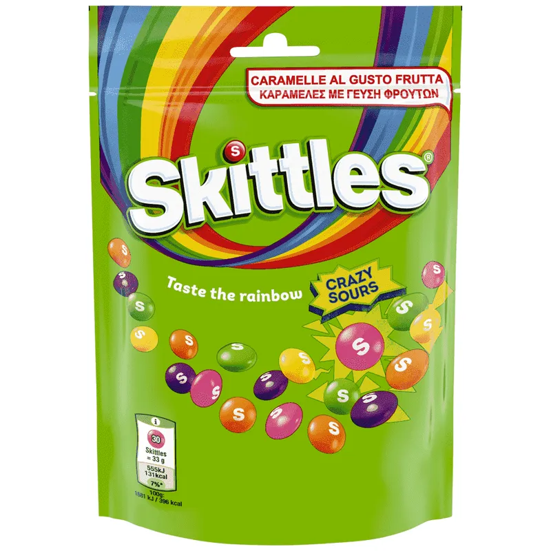Skittles Sours Candy 136gr